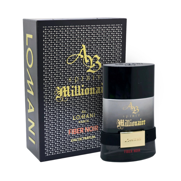 LOMANI AB SPIRIT MILLIONAIRE FIBER NOIR 3.3 EDP (M)