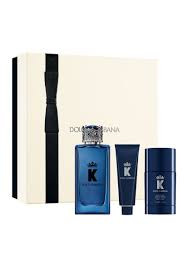 SET D&G DOLCE & GABBANA 3PC K POUR HOMME 3.3 EDT+1.69 ASB+2.6 DEO STICK (M) HARD BOX