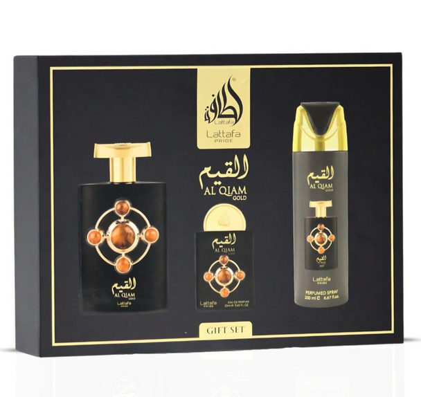 SET LATTAFA 2PC FAKHAR FOR MEN 3.4 EDP+6.8 DEO SPRAY (M) SOFT WINDOW BOX