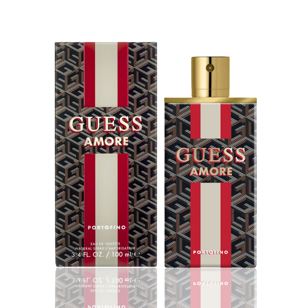 GUESS AMORE PORTOFINO 3.4 EDT (U) ~