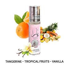 LATTAFA YARA 0.34 ROLLERBALL PERFUME OIL (W) ALCOHOL FREE ~