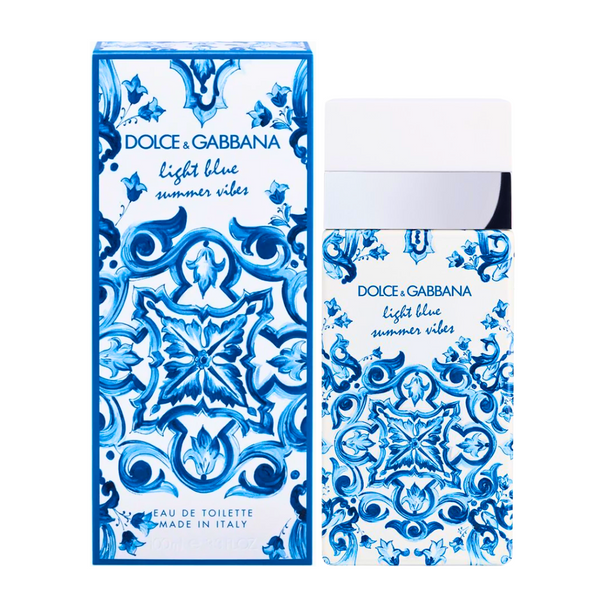 D&G DOLCE & GABBANA LIGHT BLUE SUMMER VIBES 3.3 EDT (W) NO CELLO