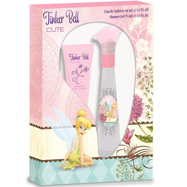 SET DISNEY 2PC TINKERBELL FLOWER 1.7 EDT+2.5 SG (C) DISPLAY BOX