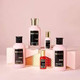SET BHARARA 5PC ROSE 3.4 EDP+0.34 EDP SPRAY+6.7 BL+6.7 SG+SCARLET 0.34 EDP SPRAY (W) HARD BOX