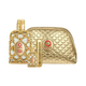 SET ORIENTICA 4PC LUXURY COLLECTION ROYAL AMBER 2.7 EDP+0.25 EDP+ATOMIZER+GOLD BAG (U) HARD BOX