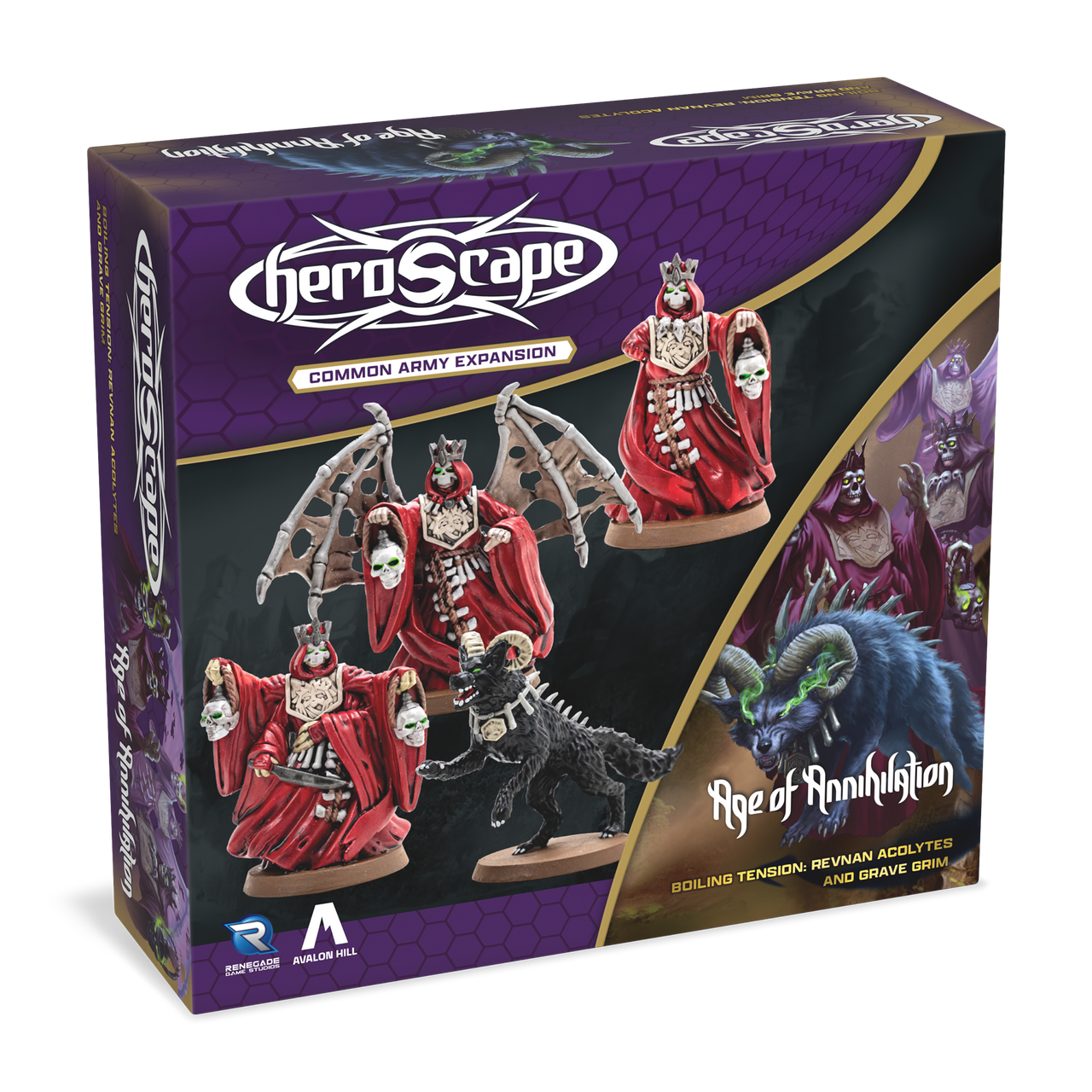 Jeu de société ancien HEROSCAPE - MB - Complet • EUR 89,00