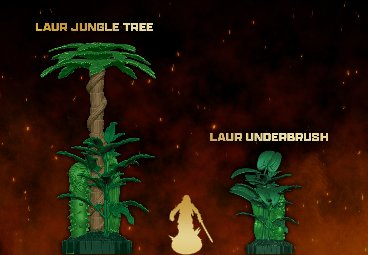 Heroscape: The Grove at Laur's Edge Terrain Expansion PRE-ORDER ...