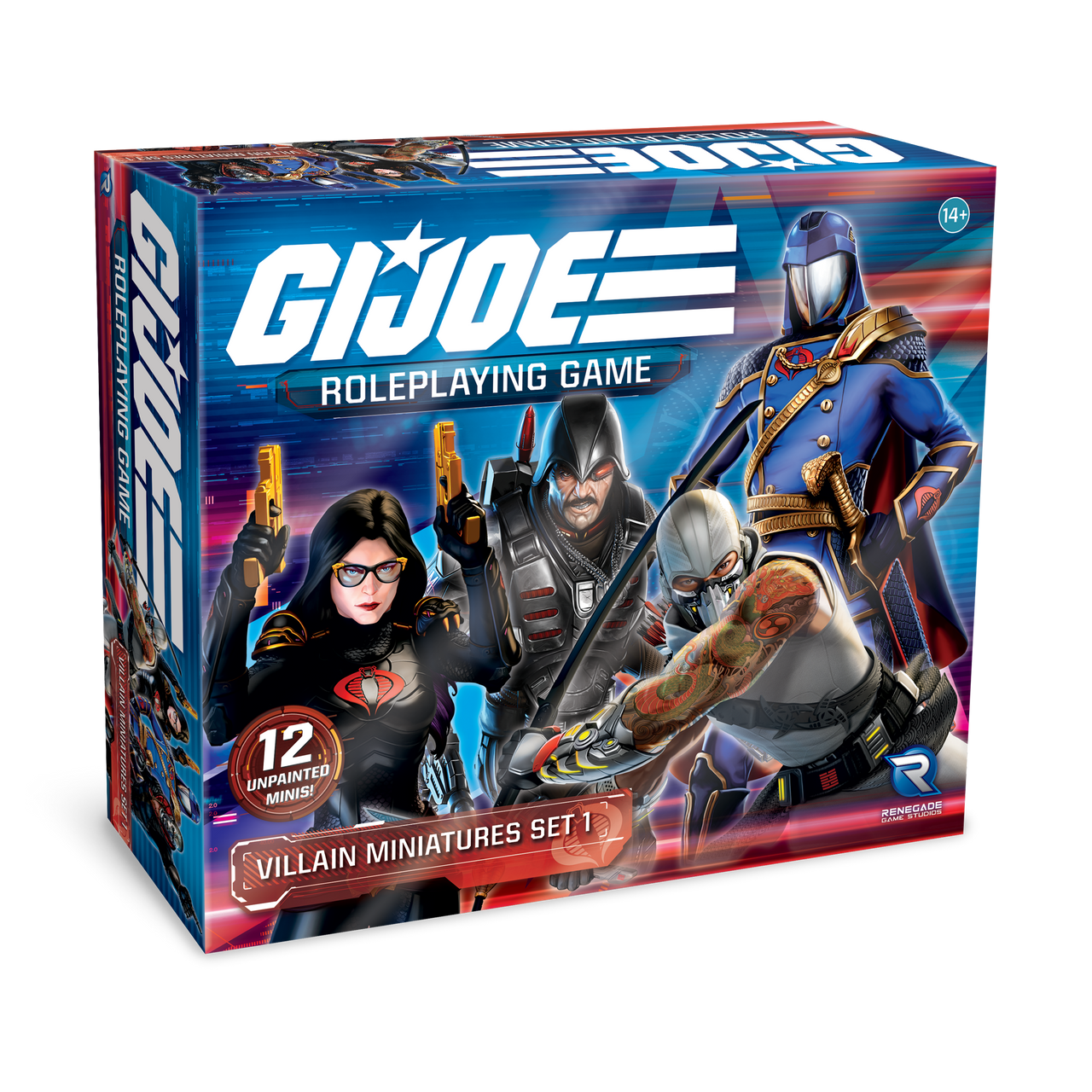 G.I. JOE Roleplaying Game Hero Miniatures Set 1