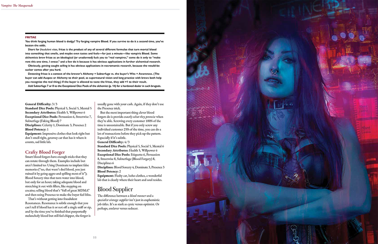 PDF Vampire: The Masquerade 5th Edition Roleplaying Game Chicago By Night  Sourcebook - Renegade Game Studios - EU