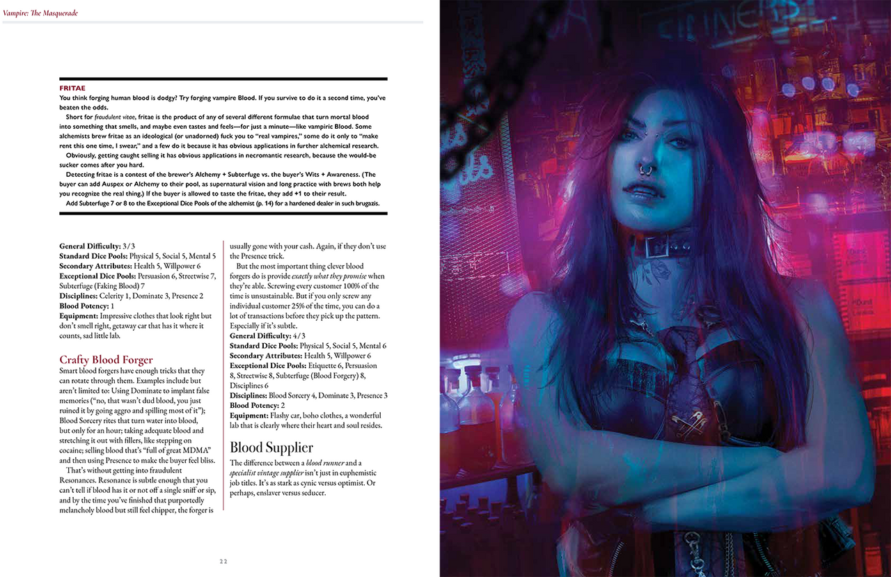 PDF Vampire: The Masquerade 5th Edition Roleplaying Game Chicago By Night  Sourcebook