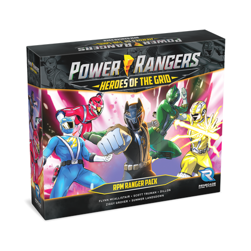 Power Rangers: Heroes of the Grid RPM Ranger Pack 3D