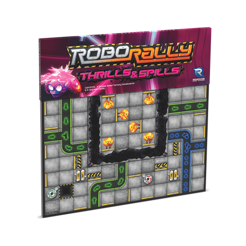 Robo Rally Thrills & Spills Expansion 3D