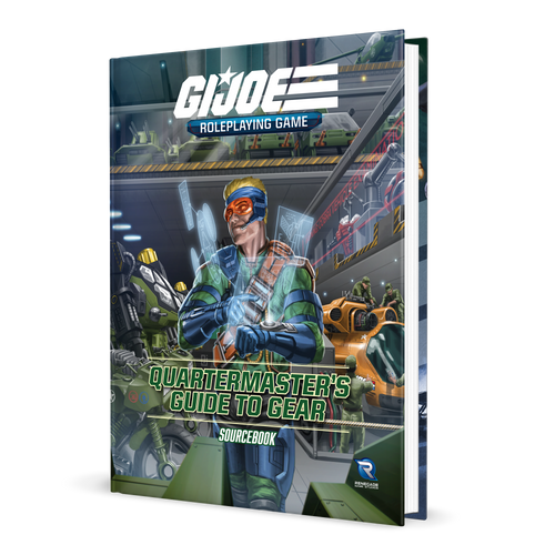 G.I. JOE Roleplaying Game Quartermaster's Guide to Gear Sourcebook 3D