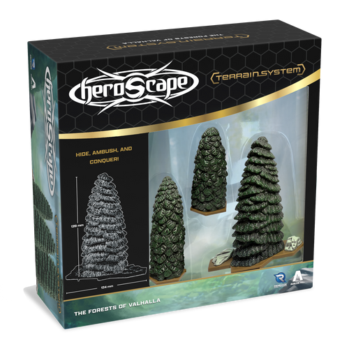 Heroscape: Forests of Valhalla Terrain Expansion 3D