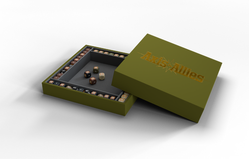 Axis & Allies: Deluxe Dice Tray Components