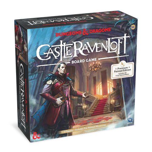 The Dungeons & Dragons: Castle Ravenloft Board Game Premium Painted Edition 3D