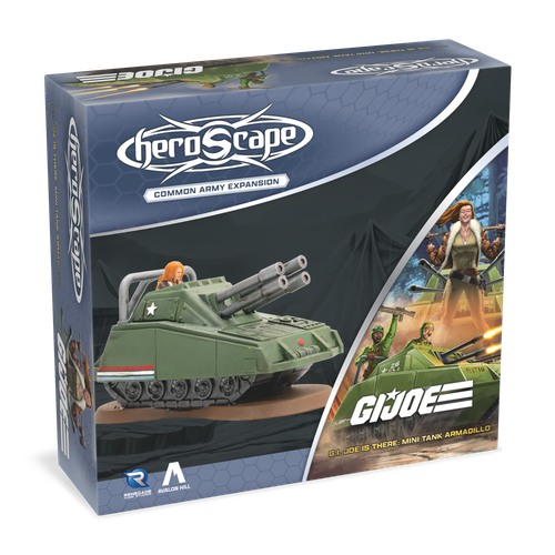G.I. JOE Heroscape Mini Tank Armadillo Army Expansion 3D