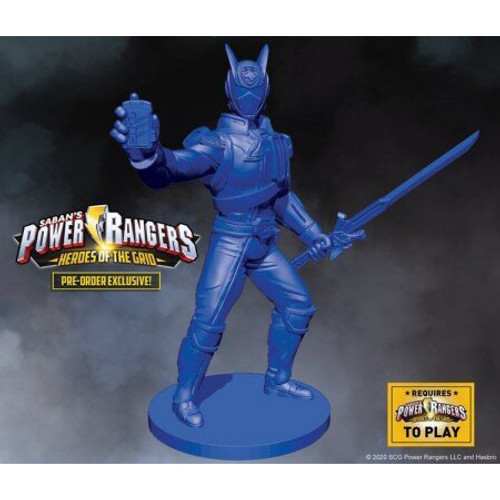 Power Rangers: Heroes of the Grid Shadow Ranger Alternate Sculpt Promo Figure