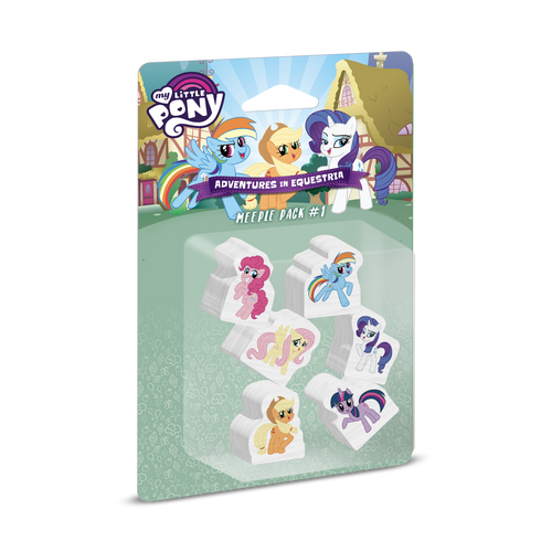 My Little Pony: Adventures in Equestria Deck-Building Game - Meeple Pack #1 3D