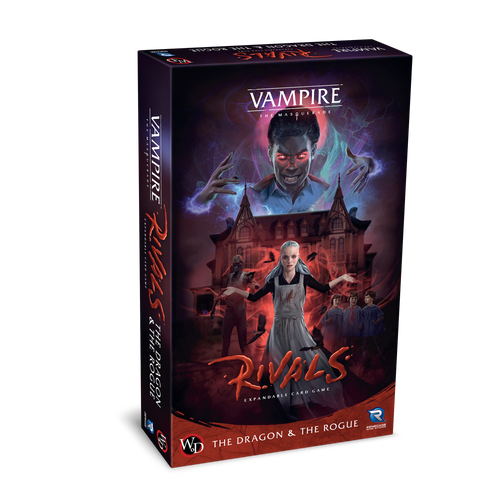 Vampire: The Masquerade Rivals Expandable Card Game The Dragon & The Rogue 3D Box