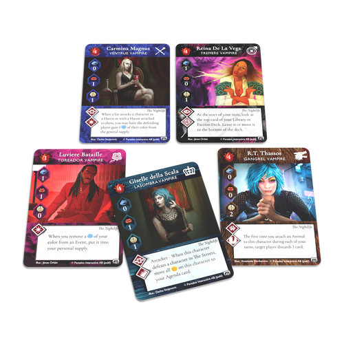 Vampire: The Masquerade Rivals Month of Darkness 2022 Card Pack