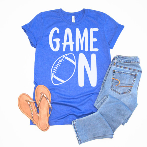 Game On Tee White Ink