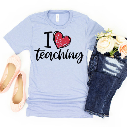 I Love Teaching Tee