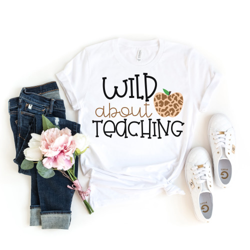 Wild About Teaching Tee