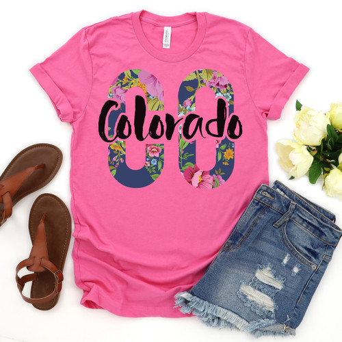 Floral Colorado Tee