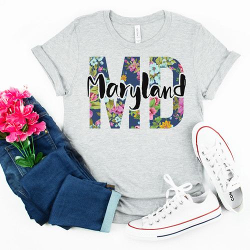Floral Maryland Tee