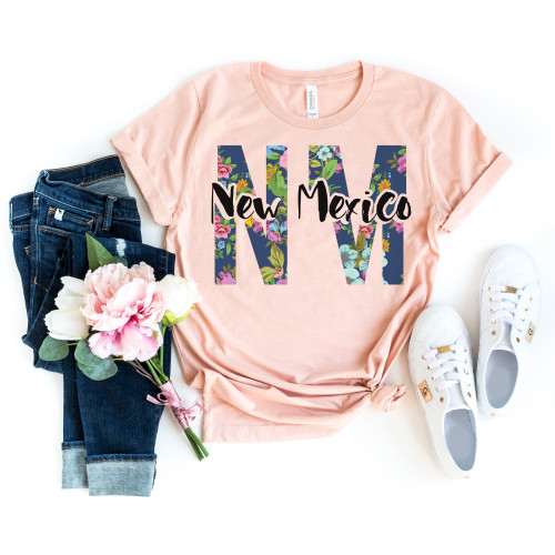 Floral New Mexico Tee