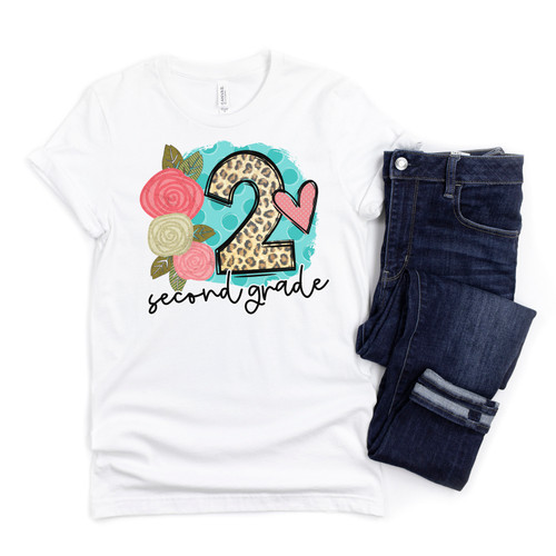 Leopard 2nd Grade Tee Leopard 2nd Grade Tee