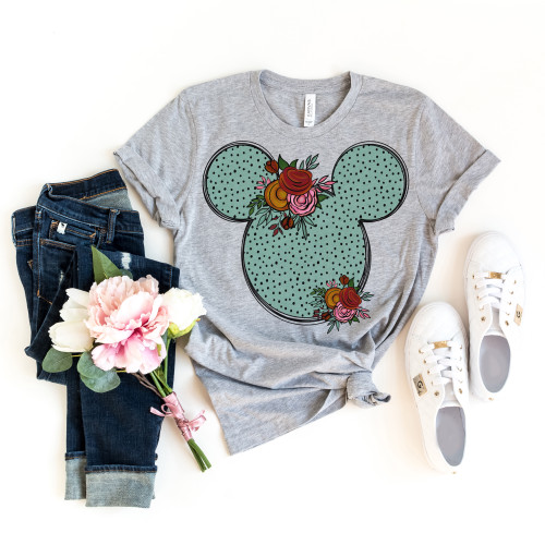 Polka Dot Mickey Tee 