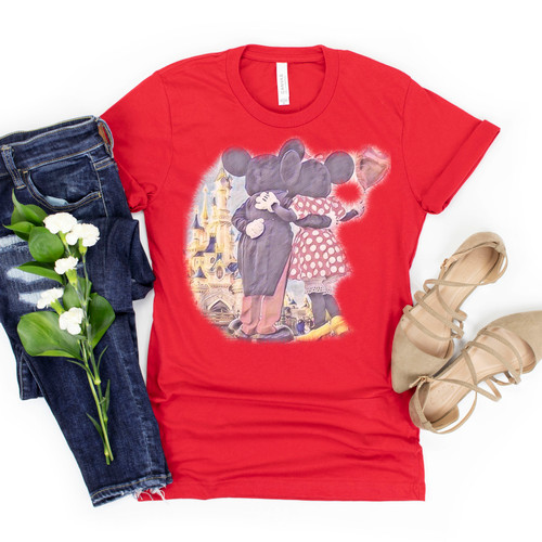 Mickey And Minnie Love Tee