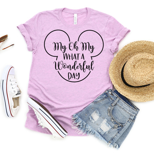 My Oh My Tee Black Ink