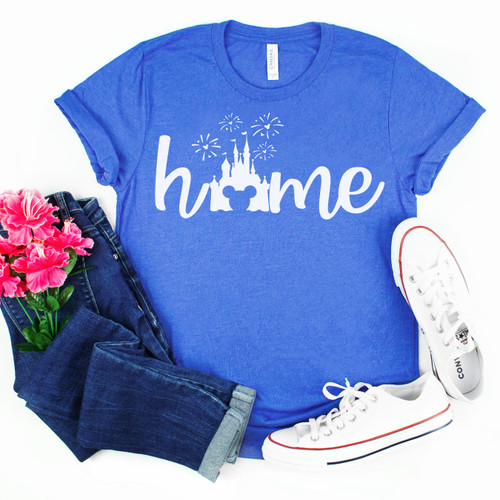 Vacation Home Tee White Ink