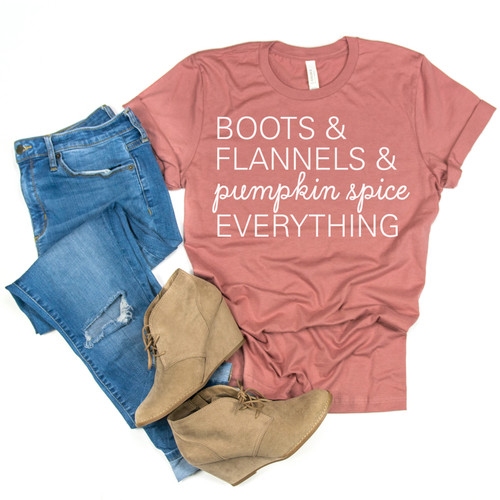 Boots And Flannels Tee White Ink