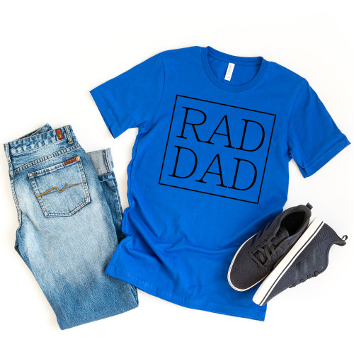 Rad Dad Tee Black Ink