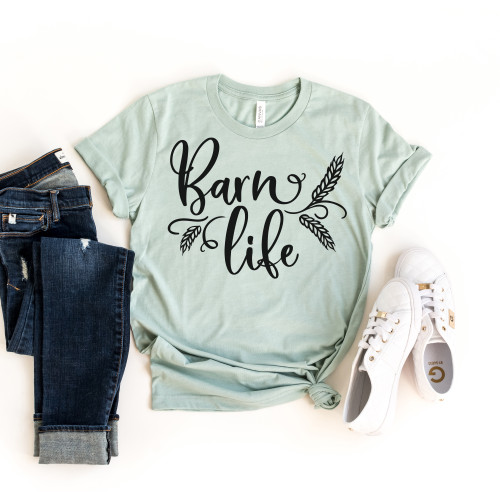 Barn Life Tee Black Ink