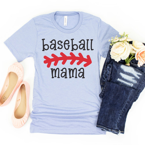 Baseball Mama Stitches Tee Baseball Mama Stitches Tee