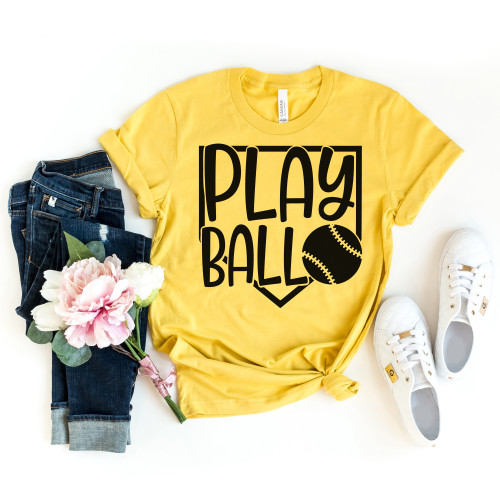 Play Ball Tee Black Ink Play Ball Tee Black Ink