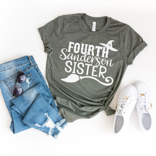 Fourth Sanderson Sister Tee White Ink