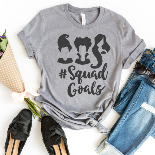 Squad Goals Tee Black Ink