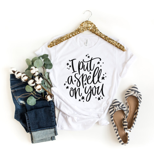 I Put A Spell On You Tee Black Ink I Put A Spell On You Tee Black Ink
