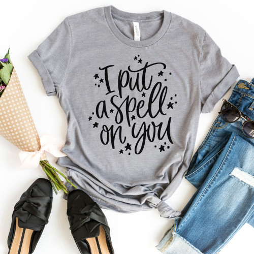 I Put A Spell On You Tee Black Ink I Put A Spell On You Tee Black Ink