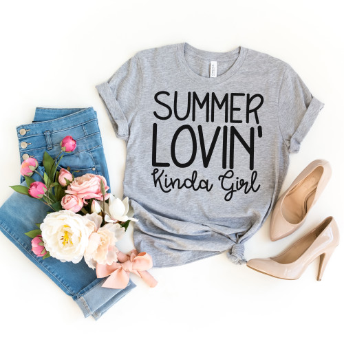 Summer Lovin' Kinda Girl Tee Black Ink Summer Lovin' Kinda Girl Tee Black Ink