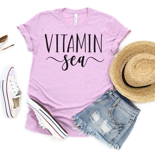 Vitamin Sea Tee Black Ink