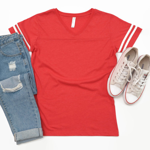 V-Neck Jersey Tee