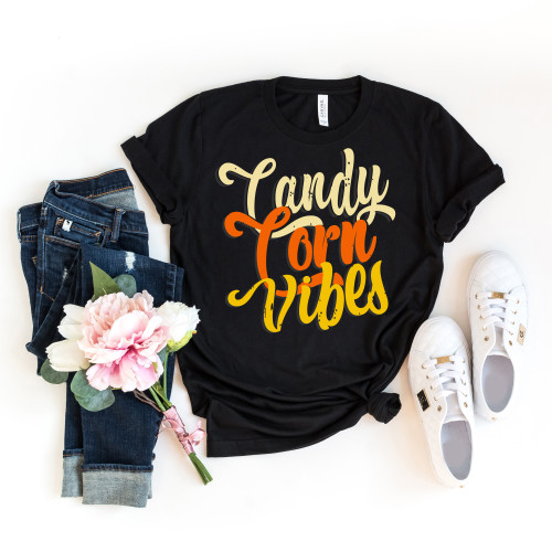 Candy Corn Vibes Tee