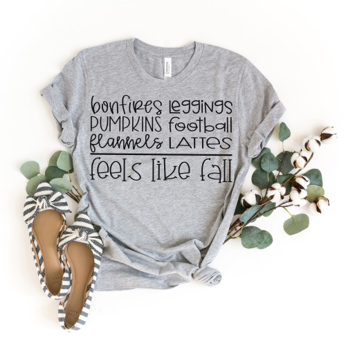 Feels Like Fall Tee Black Ink